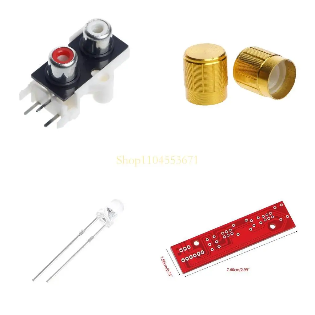 

Best Seller TDA7377 Power Amplifier 2.1 DIY kit 3 Channel Sound Audio AMP Board 12-18V for D