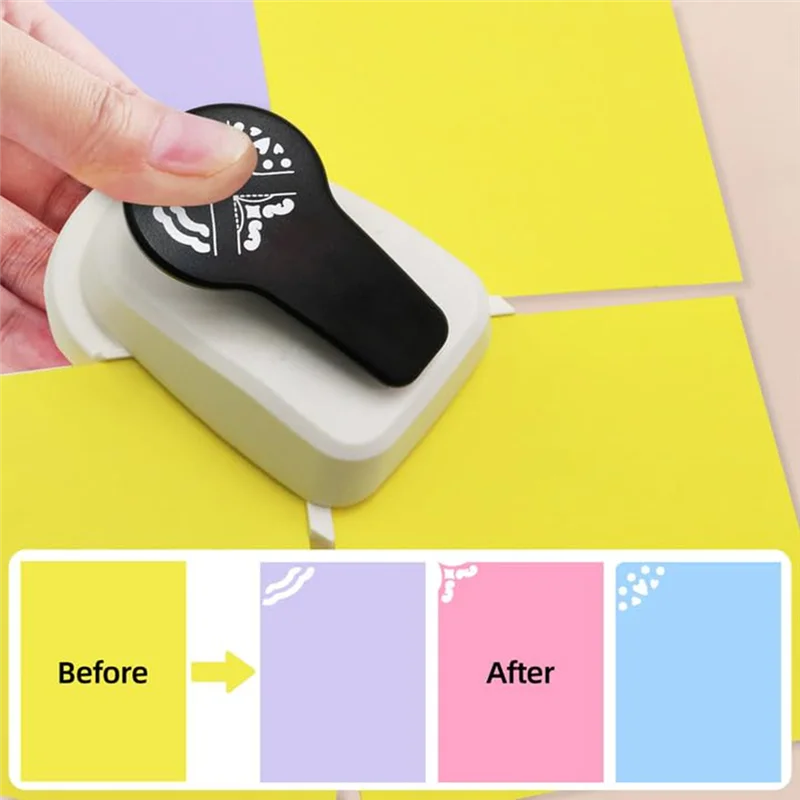 A13E-Craft Corner Punch For Paper Crafting Scrapbooking Craft Punch Photo Cutter Card Making Supplies