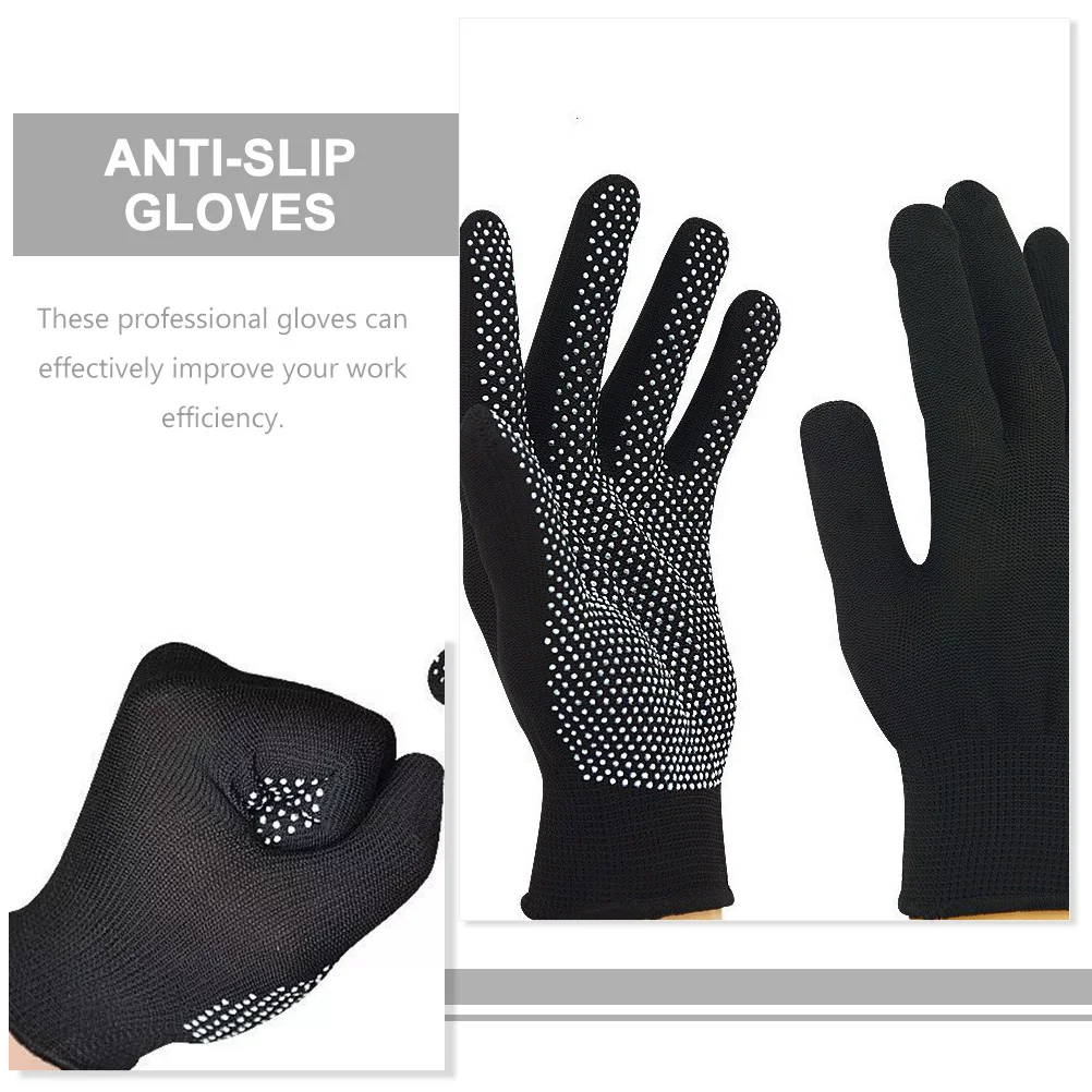 10pcs Anti-Slip For Point Glue Application Breathable Work Safety Gloves Garden Tool Mitten Protective Non-Skid Gardening