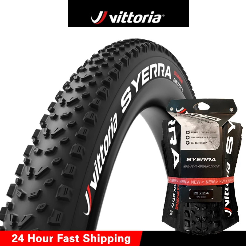 Vittoria Tire Syerra  29x2.4 MTB in Tubeless Ready Tire Graphene 2.0  Mountain Bike Vacuum Off-Road  Folding  MTB 29 Tyre