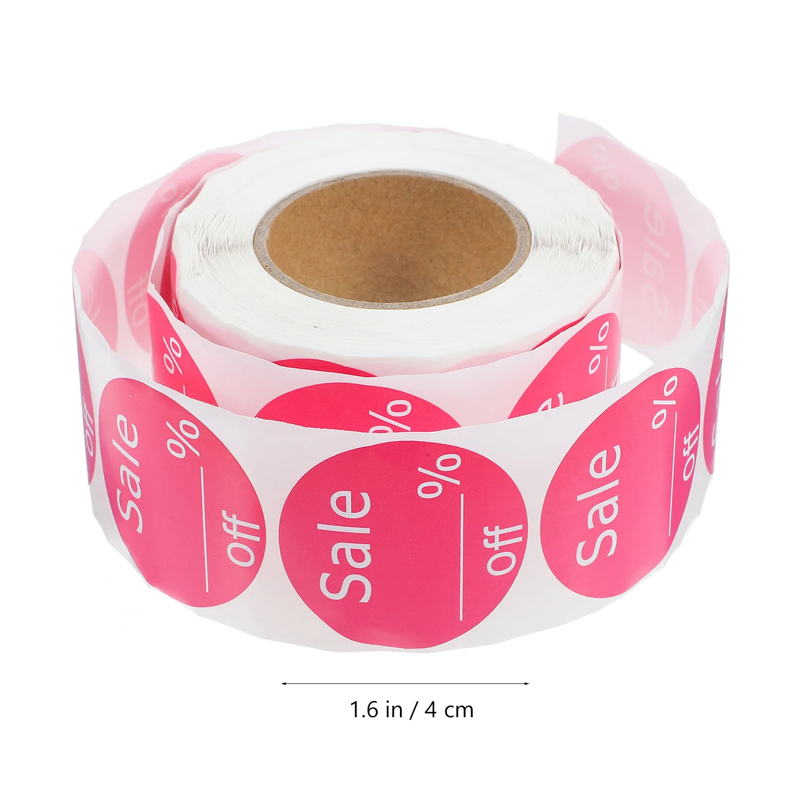 1 rolo redondo removível adesivos auto-adesivos etiquetas de preço para supermercado pequenas empresas etiqueta de preço adesivo decalques pasta