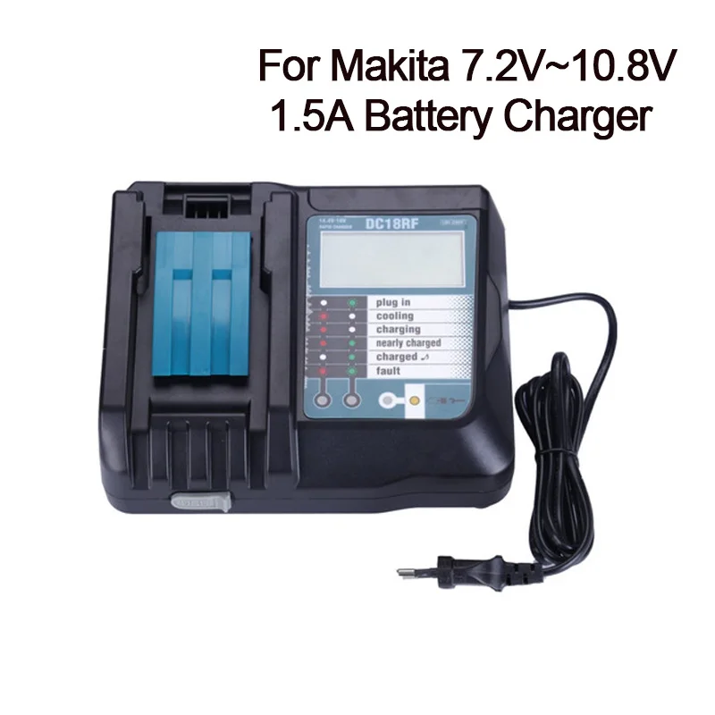 

For Makita Lithium-ion Battery Charger 7.2V~10.8V 3.5A BL1014 BL7010 Fast Charging with Display Screen