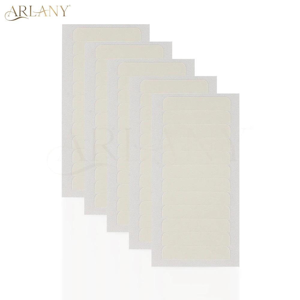 

ARLANY 60Tab Single Sided Replacement Tape for Hair Extensions Hair System Tape for Tape in/Tape Weft Extensions Invisible Tapes