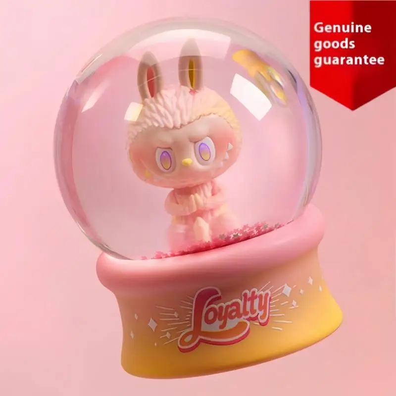 

Official The Monsters Labubu V3 Big Into Energy Series Crystal Ball Blind Box Cute Labubu Crystal Ball Mystery Box Decor Gift
