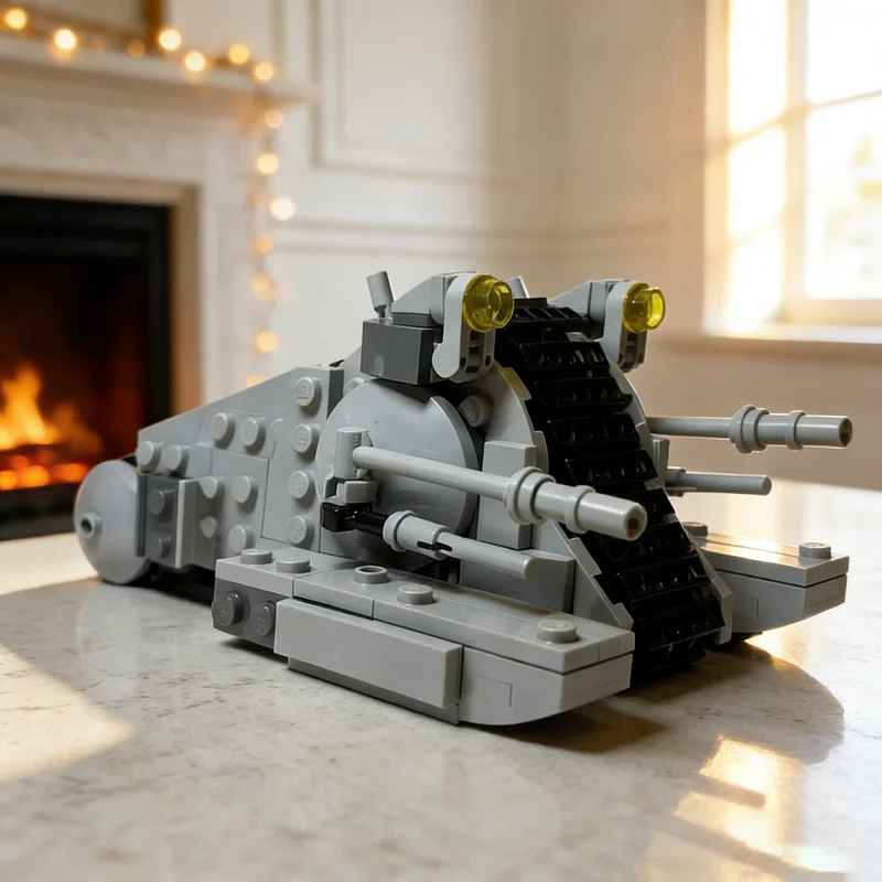 398pcs MOC Corporate Alliance Tank Star Battle Model Building Blocks Construction Festival Gifts Toys Idea Education Brick
