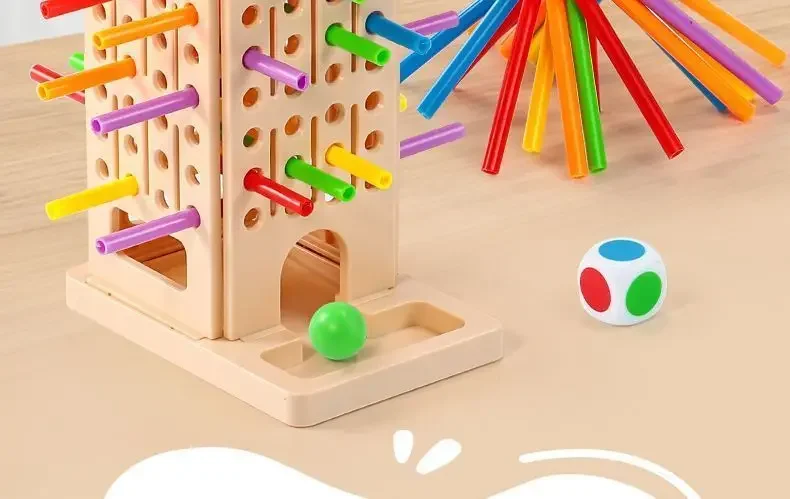 Juguetes interactivos 3 en 1, figuras equilibradas para dos personas, rompecabezas de entrenamiento del pensamiento para