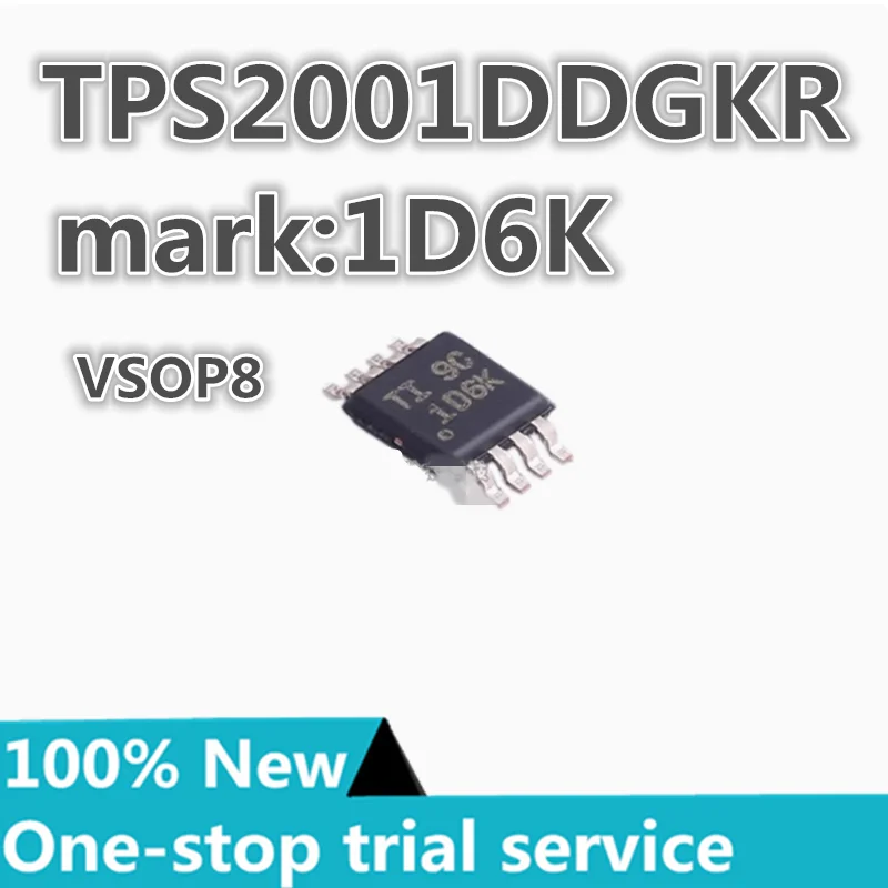 5-100pcs %new stock 1D6K For PlayStation 5 PS5 020 030 Motherboard USB Power Switch 1D6K IC Chip TPS2001DDGKR