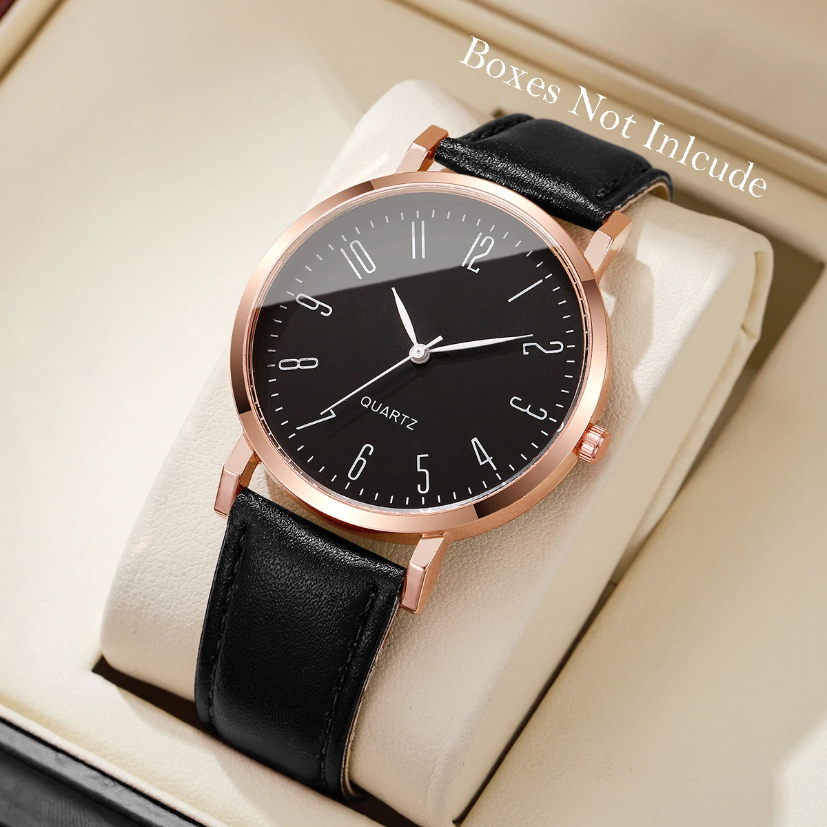 

1 шт. мужские повседневные часы с простым темпераментным циферблатом, деловые кварцевые часы, лучший выбор подарка (коробка в комплект не входит)