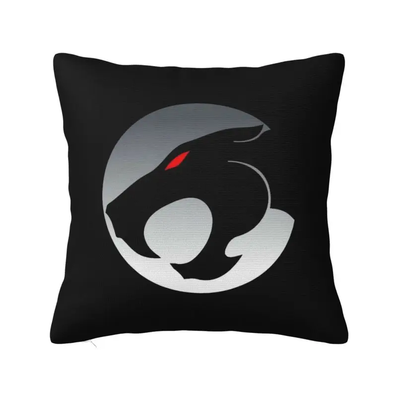 Luxury Cartoon Anime Thundercats Logo Cushion Cover 40x40cm Soft Pillow for Sofa Square Pillowcase Home Decor