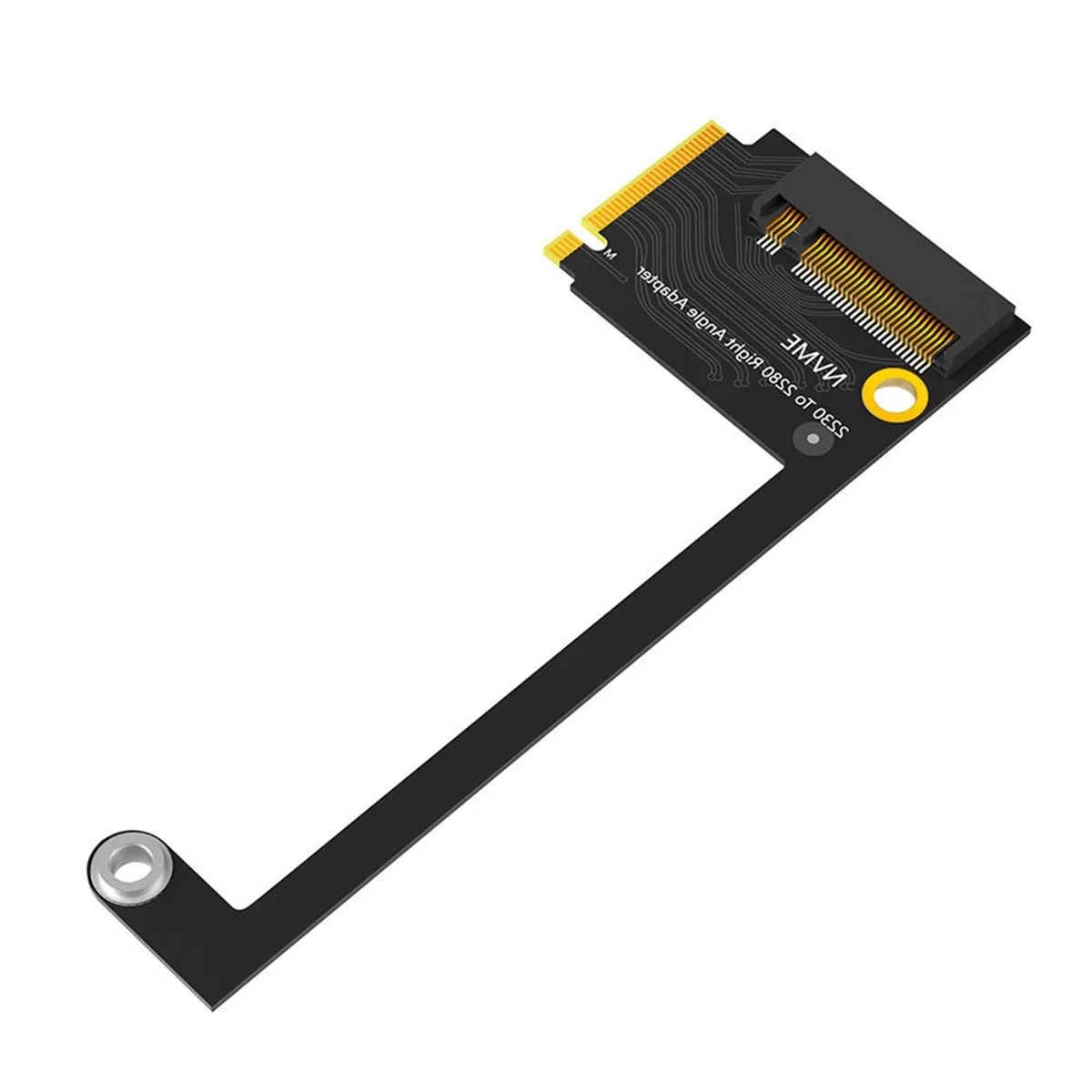 محول لـ Ally SSD محول لوحة نقل محول M.2 NVMe PCIE4.0 90 °   بطاقة نقل M.2 لنقل الحليف المحمول