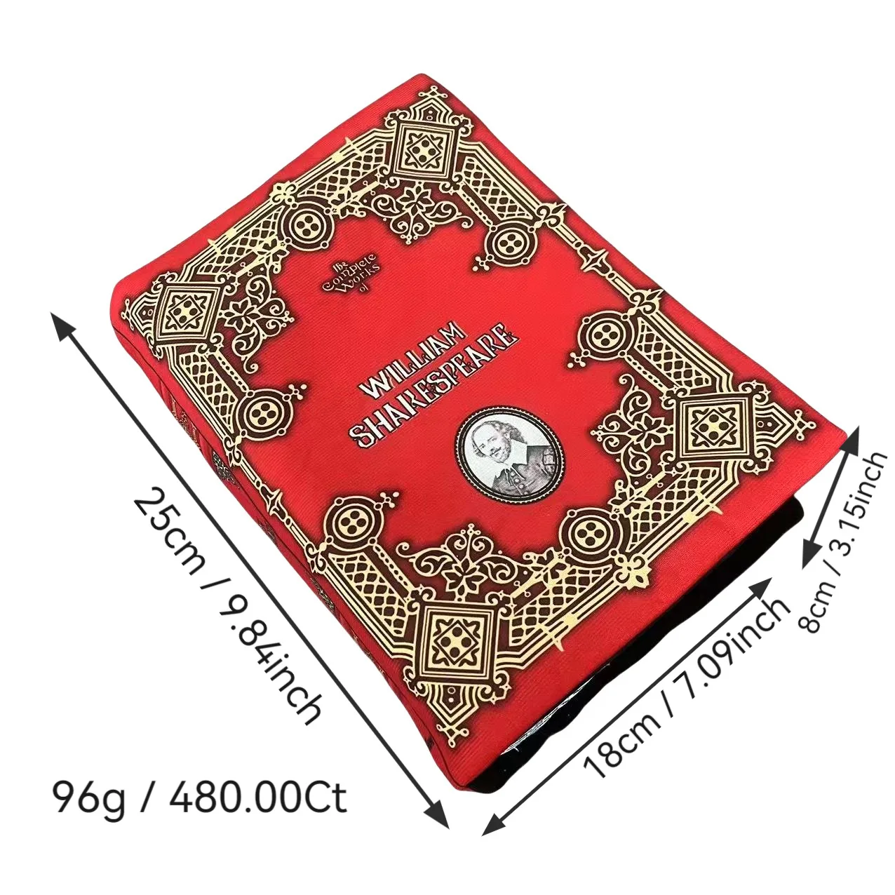 

Новая 25 см книга Шекспира, плюшевые игрушки, подушка, милые мягкие куклы для домашнего декора комнаты для детей, подарок на день рождения, Рождество