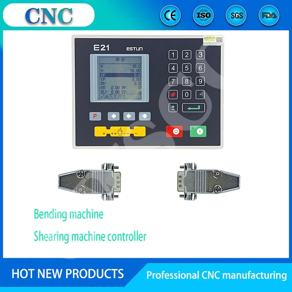 Estun E21 Buigen Controle Systeem Buigmachine Buigen Machine Controller Presenteert Schakelende Voeding
