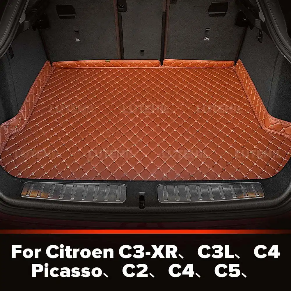 

Для Citroen C3-XR、C3L、C4 Picasso、C2、C4、C5、C-Quatre коврик в багажник автомобиля на заказ, защитный коврик, грузовой вкладыш, авто аксессуары для интерьера