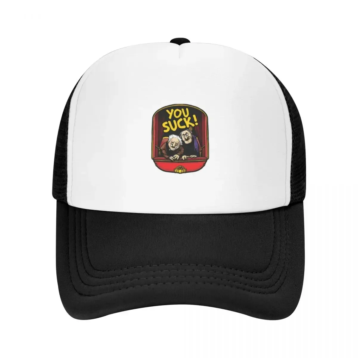 Statler And Waldorf T-ShirtStatler and Waldorf (You Suck) Baseball Cap Snap Back Hat Hat Golf Hat Man For Man Women's