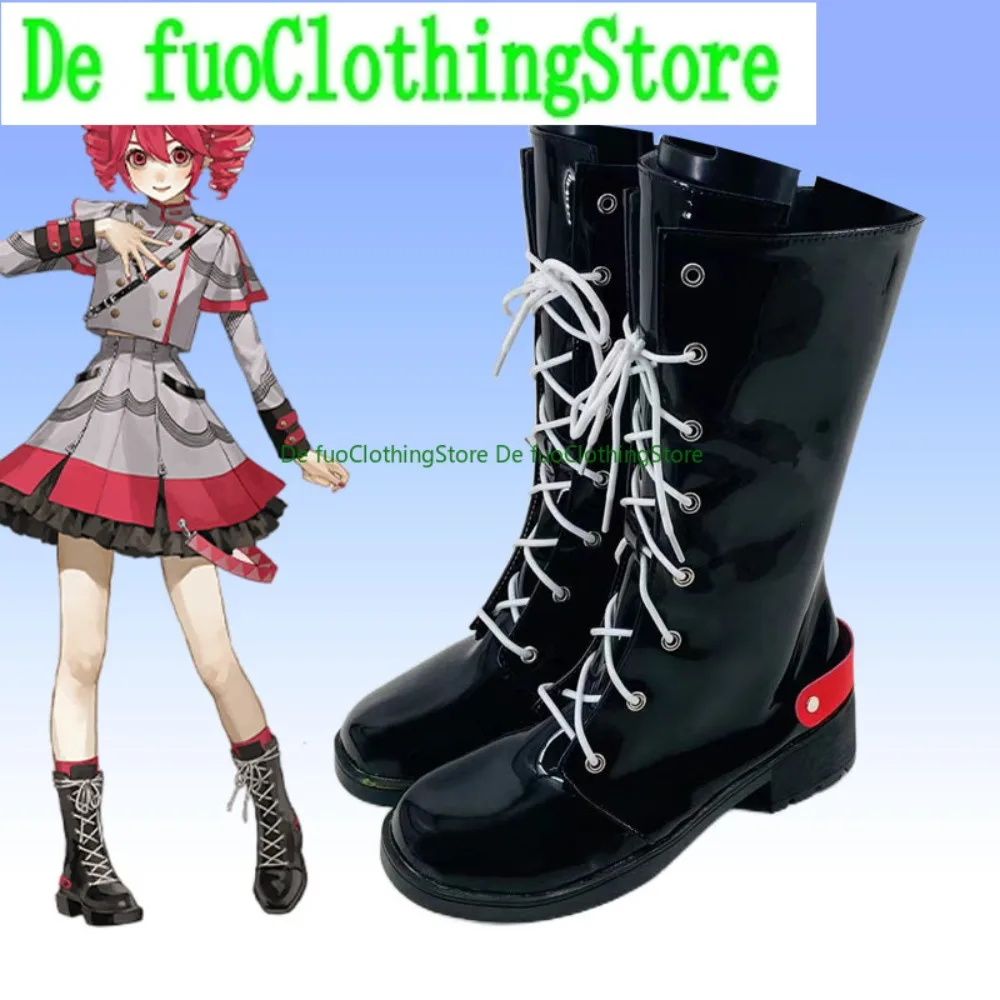 

DefuoClothing Vocaloid Kasane Teto Обувь для косплея Аниме Игры Костюмы на Хэллоуин Реквизит для вечеринки Обувь