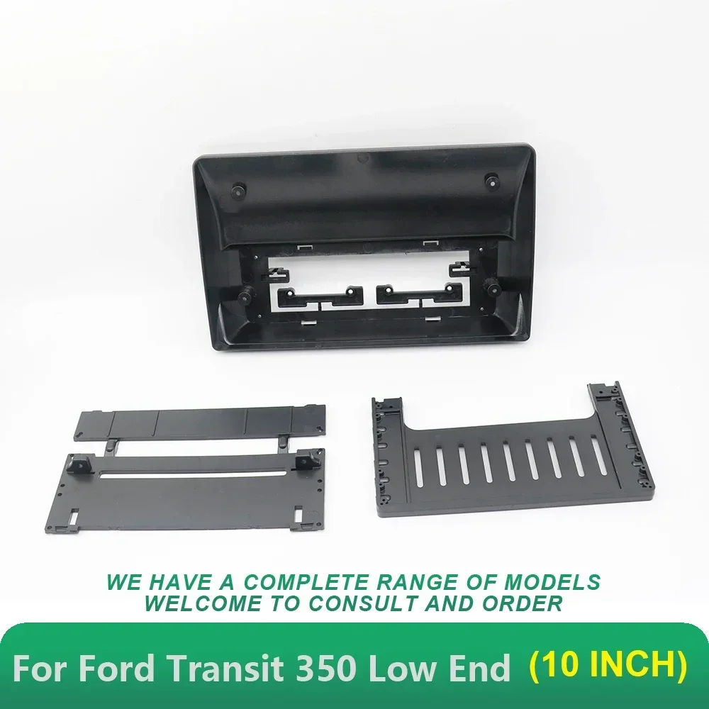 

Car audio fascia frame 10 Inch Adapter Android Radio Dash Fitting Panel Kit For Ford Transit 350 Low End 2020-2021