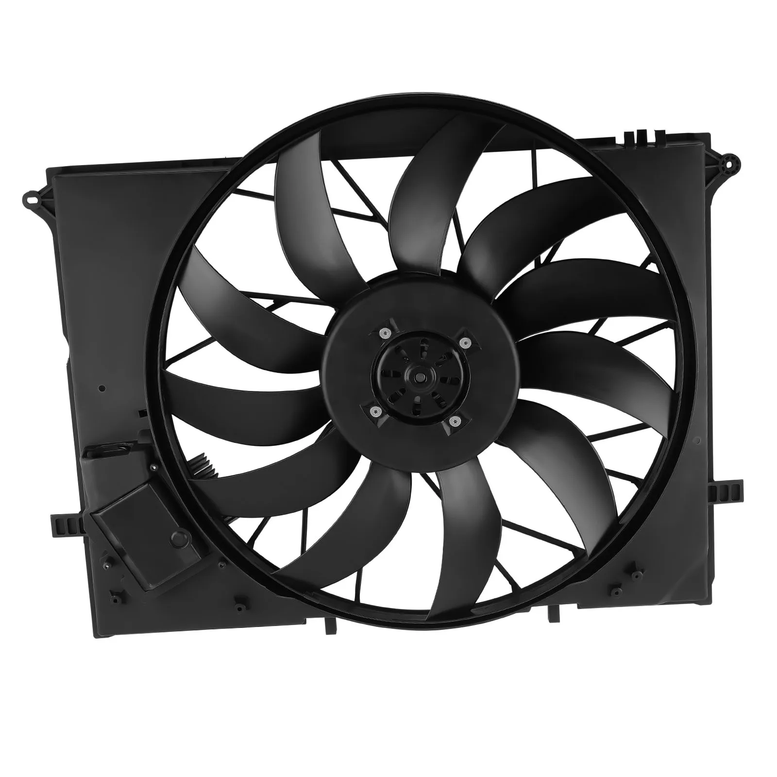 Engine Cooling Fan Assembly for Mercedes-Benz Radiator Condenser 2205000193