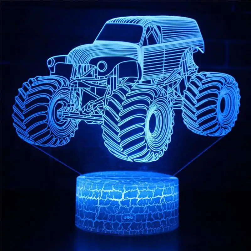 Tractor Christmas Decorative Lights Factory Wholesale Price Led Night Light Novelty Kids Room Decorative Light