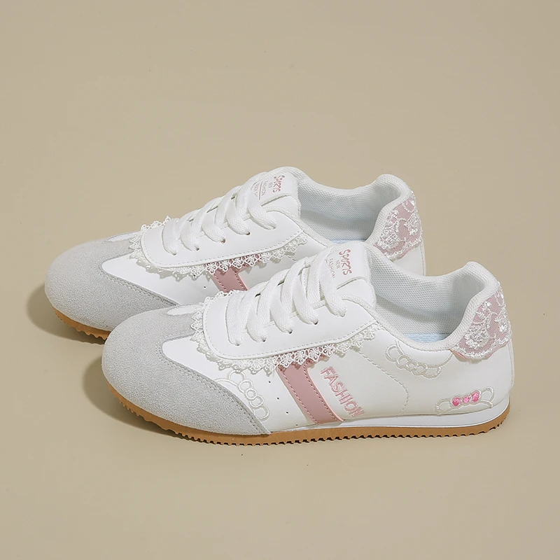 

Обувь Dehun, осень 2023, новая женская обувь, дышащие туфли на мягкой подошве, повседневные универсальные белые туфли