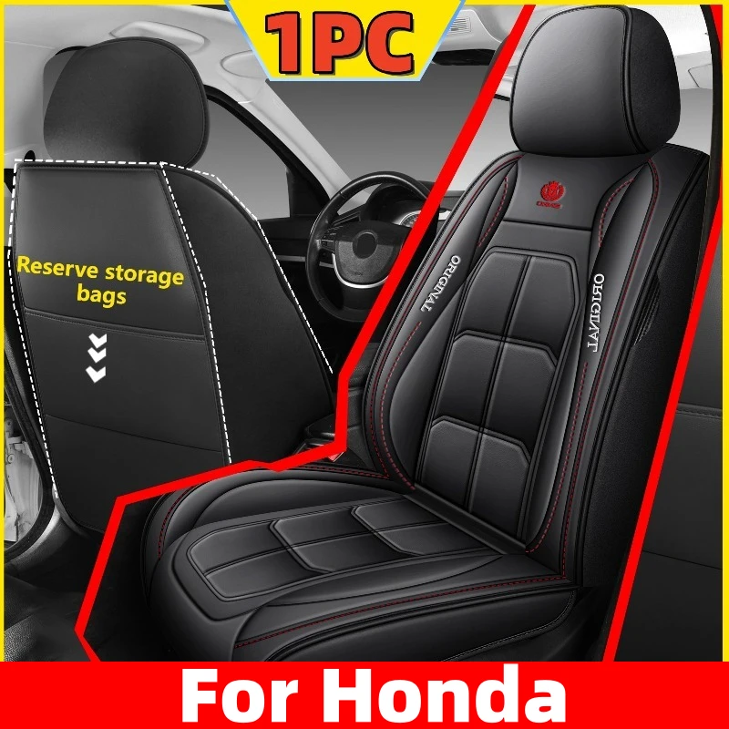 

For Honda Car seat cover waterproof artificial leather wear-resistant front single seat full-wrapped muscle seat cover