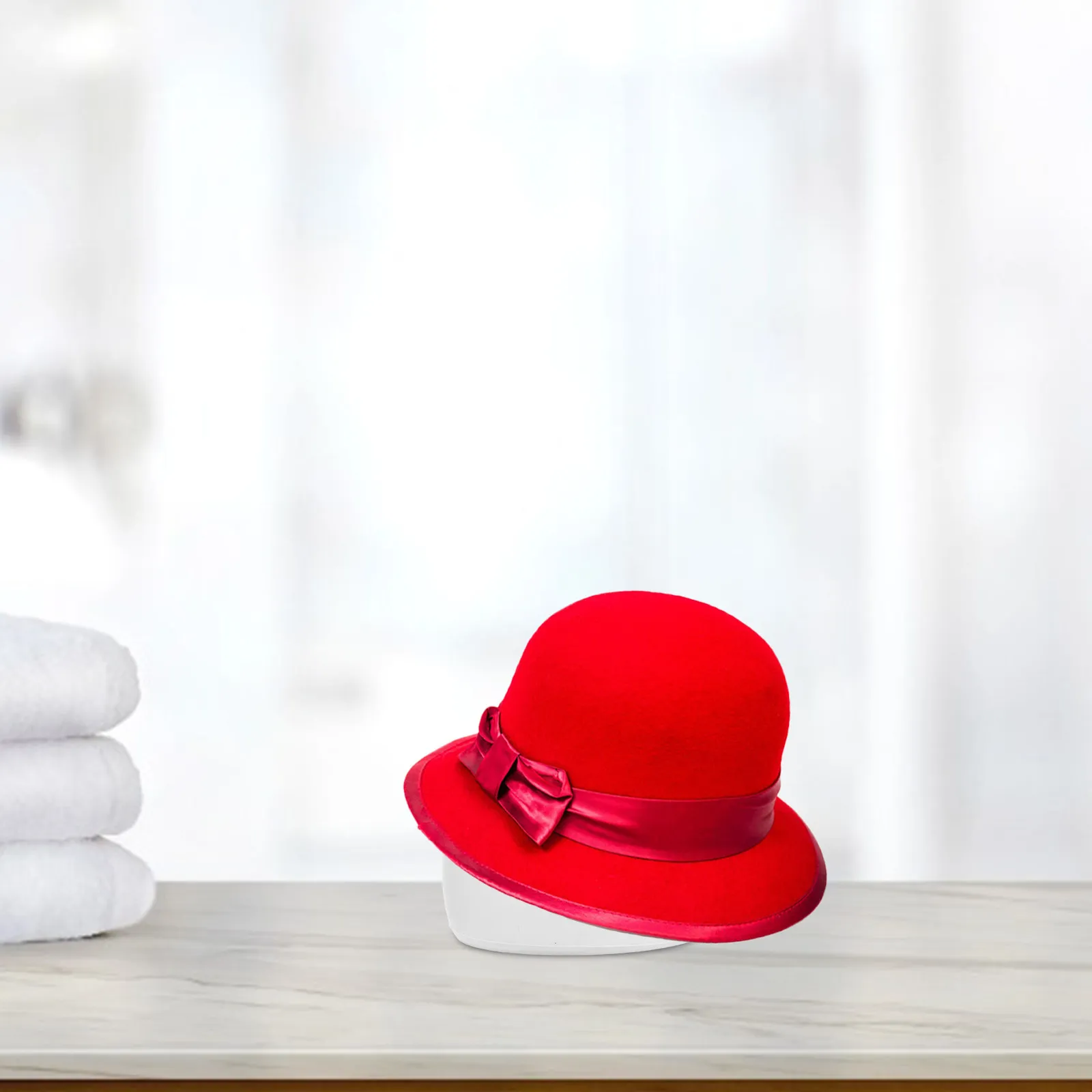 Inflatable Hat Shaper PVC Hat Holder Stand for Tabletop Display Photography Retail Storage Cap Support Insert Universal Fit