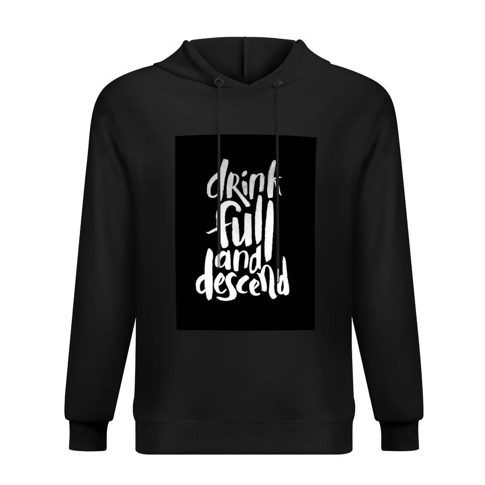 

Twin Peaks: Drink Full and Descend Hoodie hooded shirt blouse men clothes autumn new products hoodies for men