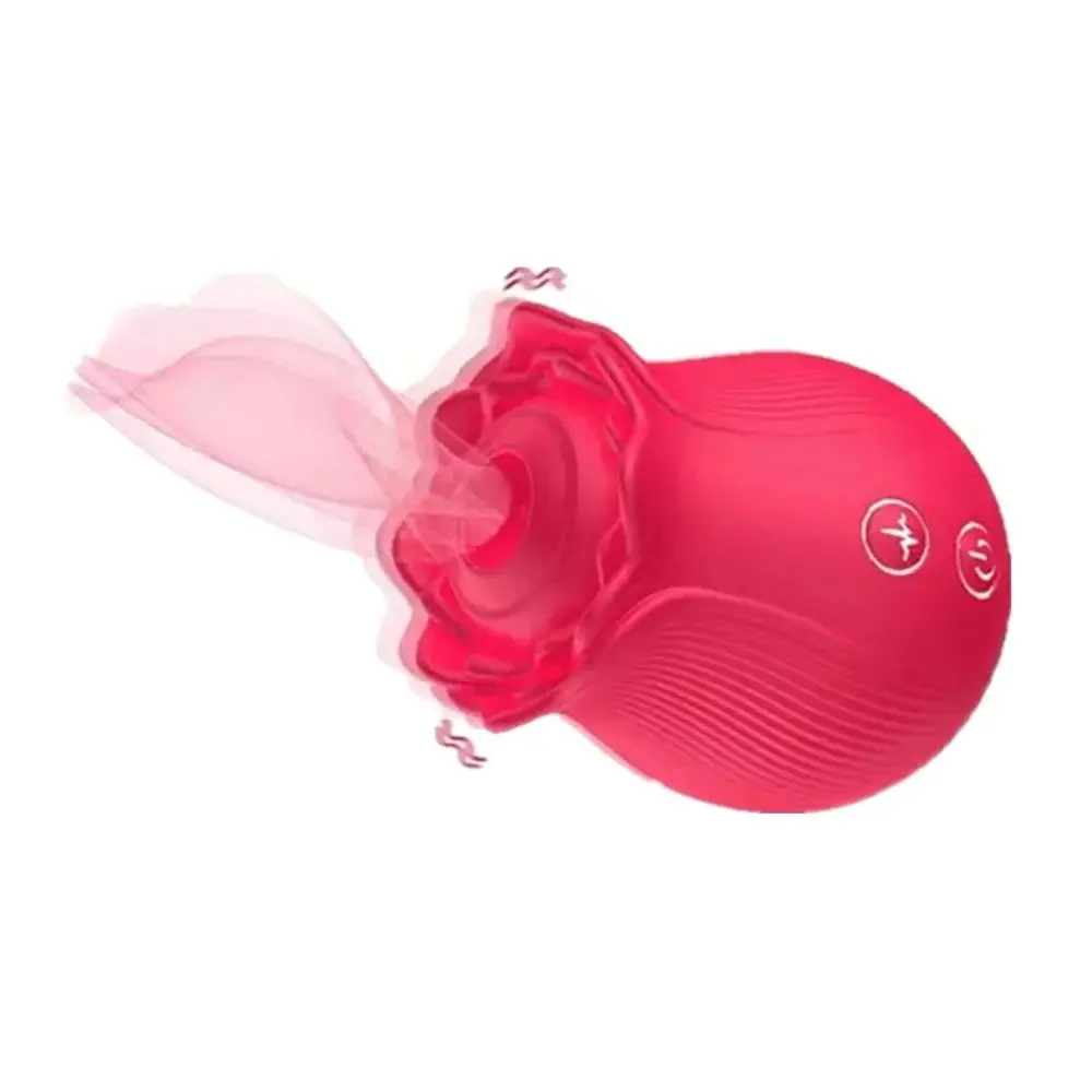 Mini Rose Vagina Powerful Sucking Vibrator Portable Size Nipple Stimulator Clit Sucker Adult Sex Toys for Women