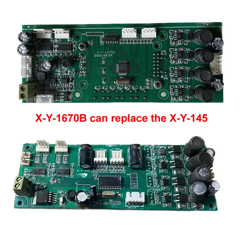 X-Y-1670B replace X-Y-145 Motherboard Main Board Part For 36X3W LED Moving Head Light Stage Lights Accessories Parts