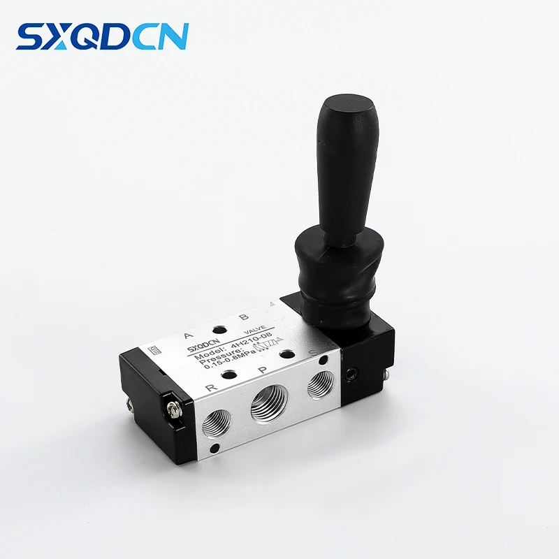 4H210-08 Airtac Type  5/2 Way Hand Control Manual Pneumatic Valve