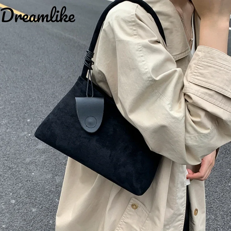 

Women Elegant Retro Tote Bag Versatile Shoulder Bags Brown Handbag with Smooth Zipper Closure PU Leather Underarm Bag