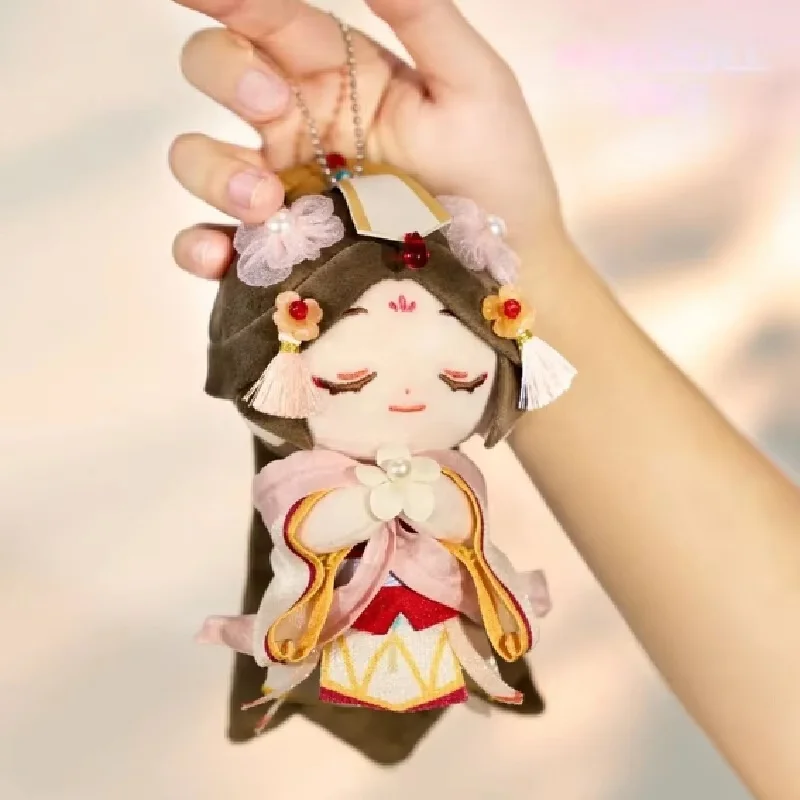Couronne de bénédiction officielle céleste de 15cm, poupée en peluche Prince Yueshen, poupée faite à la main, sac à dos mignon, décoration, porte-clés pendentif, cadeau