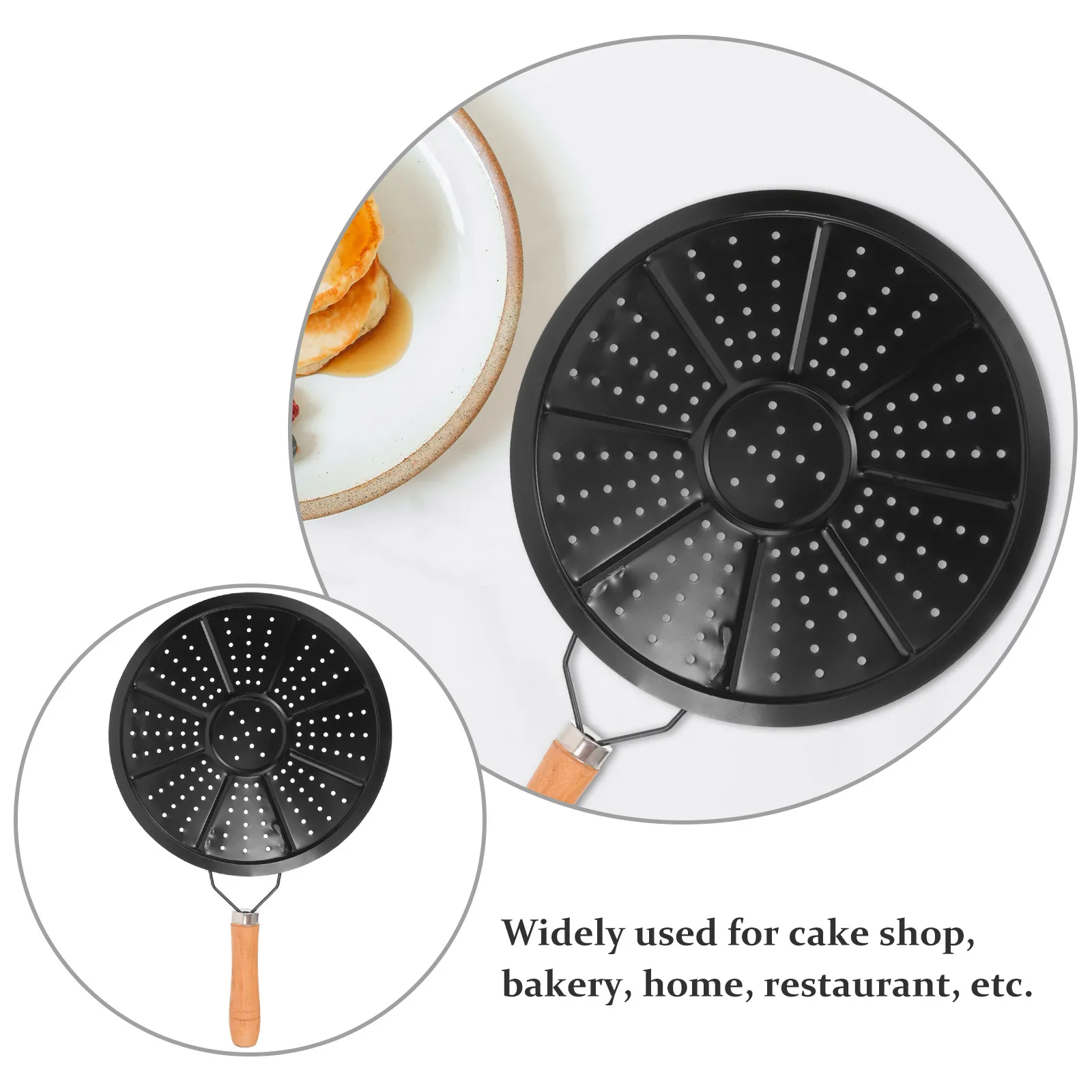 

2pcs 22cm Wooden Handle Insulation Pads Heat-resistant Kitchen Tabletop Home Coffee Stove Anti-scalding Pan Overheating