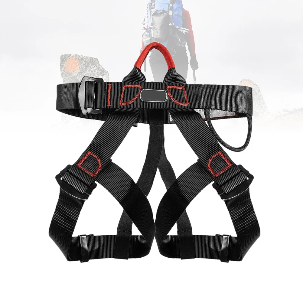 

Climbing Safety Belt Half Body Type Heavy Duty 800Kg Load Bearing Leg Safety Harness for Fire Rescue Working At High Levels
