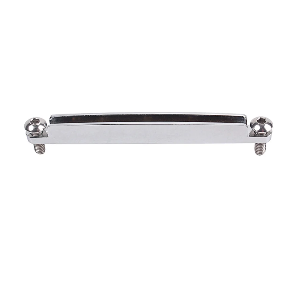 

Metal Guitar Bridge Saddle Acoustic Guitar Bridge Saddle Replacement Parts Silver Gl227 Durable Tone Improvement