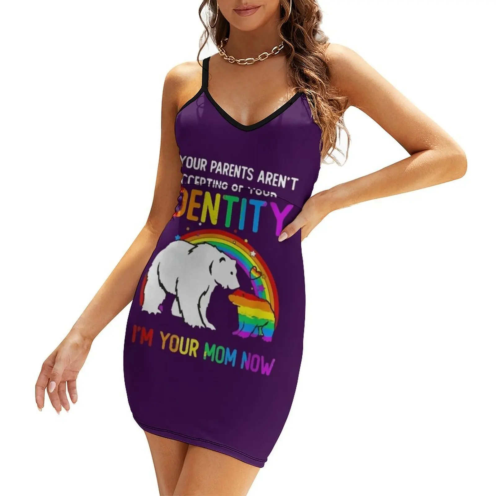 

I'm Your Mom Now - LGBT Pride Sling Dress beach outfits for women women's dresses luxury Beachwear wedding dresses for parties