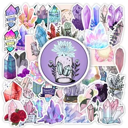 Magic Crystal Stickers Lucky Mystic Occult DIY Toy Gift Decal Decorative Graffiti  for Phone Laptop Bottles Scrapbook Waterproof