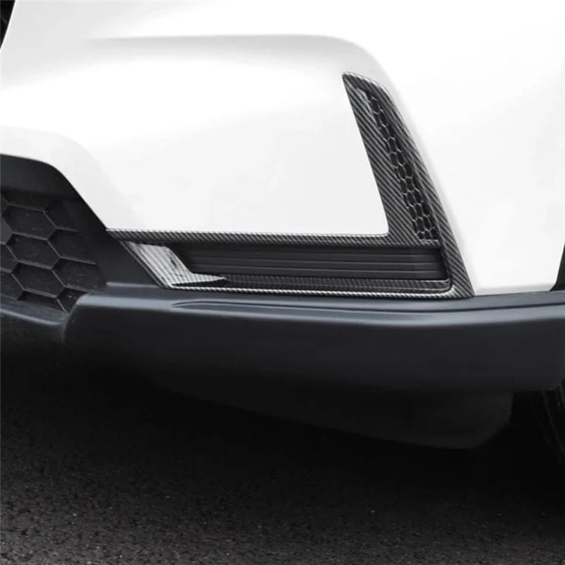 

Необычный для Honda CRV CR-V 2023 2024, передняя противотуманная фара автомобиля, крышка декоративной накладки, аксессуары, детали - ABS, углеродное волокно
