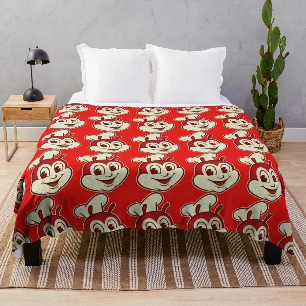 

Jollibee Fast Food Throw Blanket Stylish Warm Blanket for Living Room Bedroom