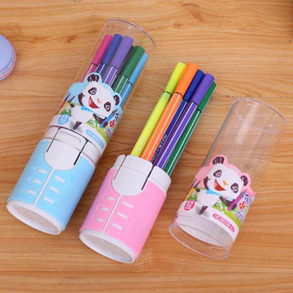 

1 set 1 Set Washable Watercolor Brush Pen Bright Non Toxic Ink For Kids Students Painting Art Supplies Drawing Tools