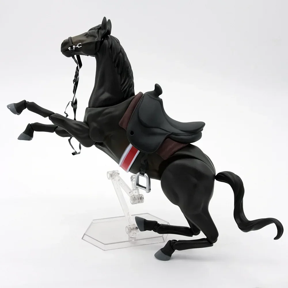 16cm #490 Figma Anime Figure Figma Horse ver.2 White/Brown
