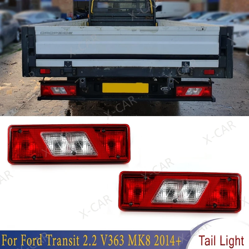 

For Ford Transit 2.2 V363 MK8 2014+ Rear Bumper Brake Stop Light Tail Lamp BK31-13404-CC BK31-13405-CC