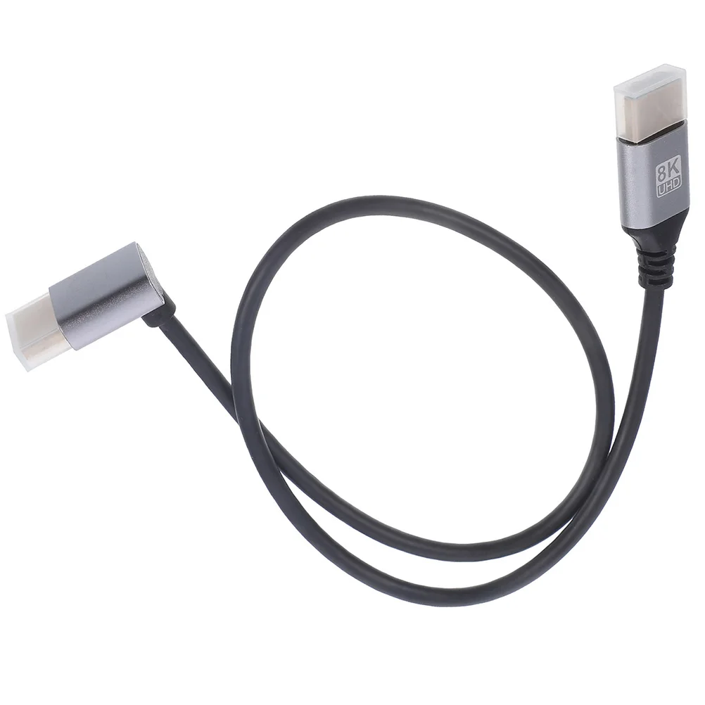 

8K High-definition 0.5M Pc Connector Upward Bend Video Wire for Video Cables Computer Short Cables