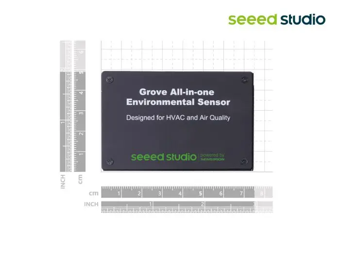 Grove - SEN54 All-in-one environmental sensor - VOC, RH, Temp, PM1.0/2.5/4/10 with superior accuracy and lifetime