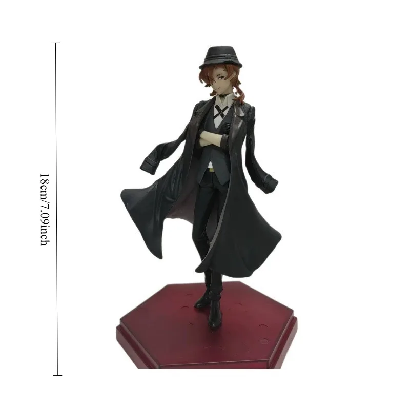 Hot New 18cm Bungo Stray Dogs Nakahara Chuuya PVC Action Figure Figure Collectible Model Toys Gift Ornaments Toy - view 4