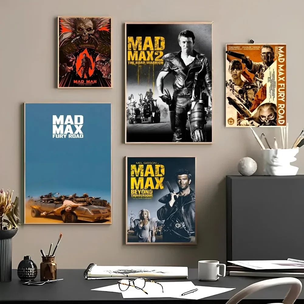 Classic Movie Series Mad Max Poster Paper Print Home Living Room Bedroom Entrance Bar Restaurant Cafe Art Painting Decoration