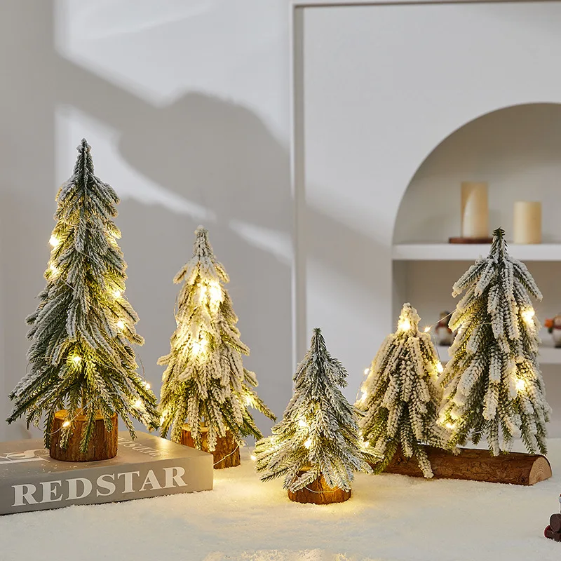 

Christmas Tree Decoration Christmas Atmosphere Shopping Mall Scene Layout Desktop New Lighting Props