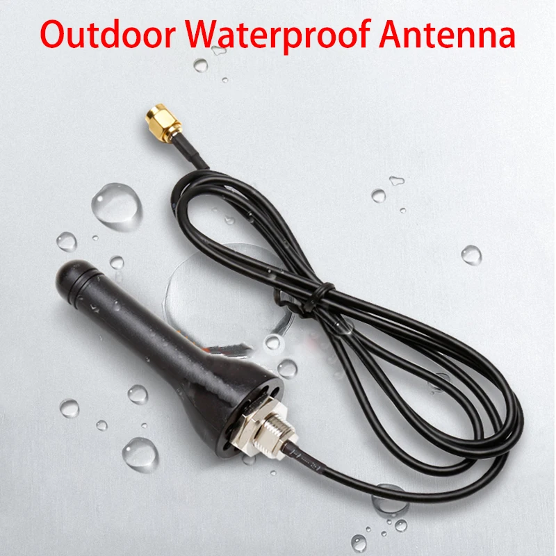 433MHz/2.4G/4G/GSM Antenna 5dbi High Gain Amplifier Outdoor Waterproof Cabinet Antenna Long Range Signal Booster SMA Male 1m