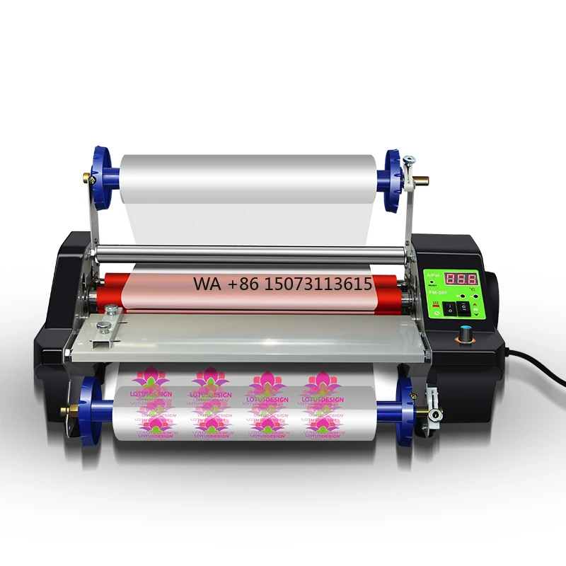 

Laminating Machine Professional Office School 4 Wheels Laminating Film Steel Laminator