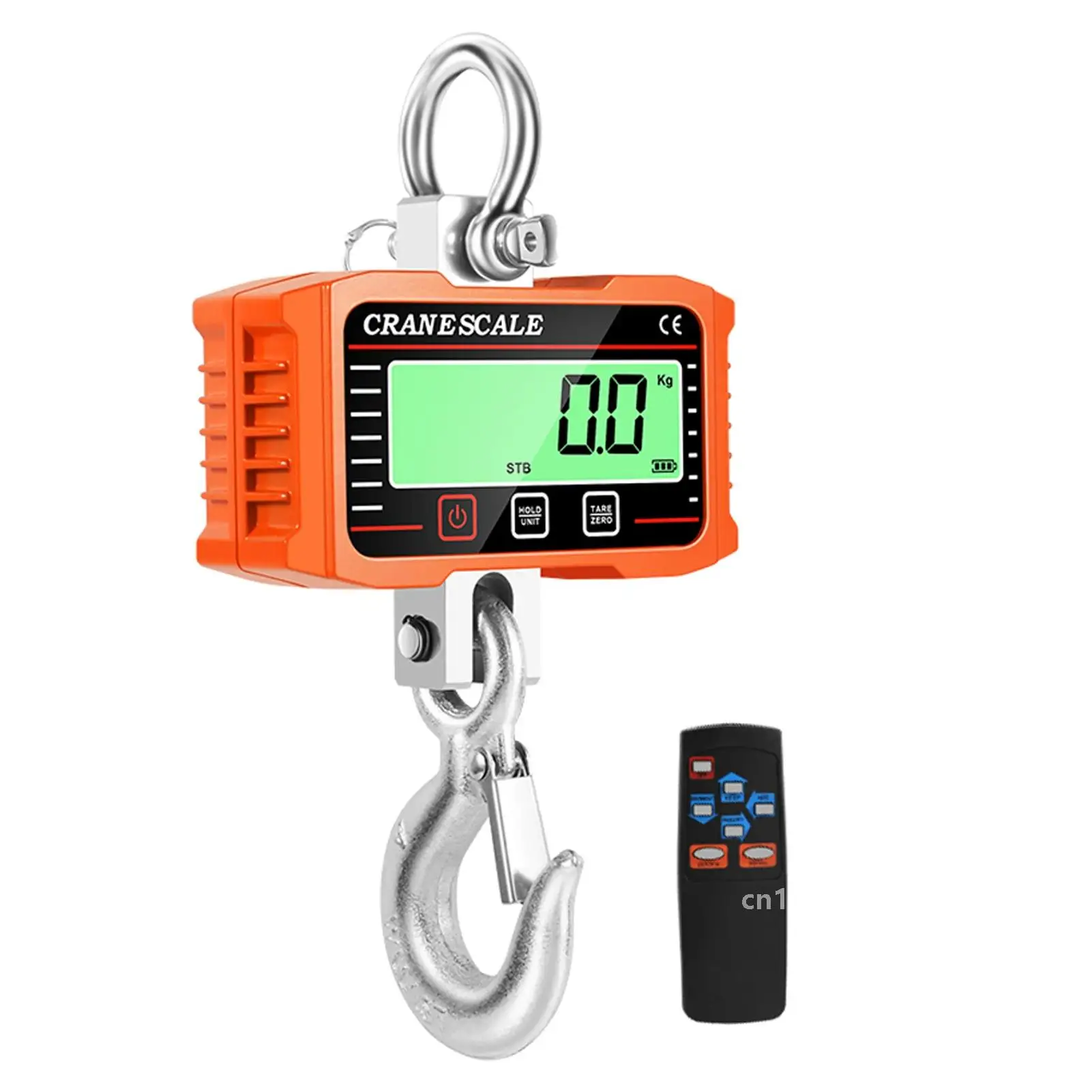 Lepmerk 1000kg Digital Crance Scale LCD Display Portable Electronic Heavy Duty Weight Hook Crane Industrial Grade Weighing Meter