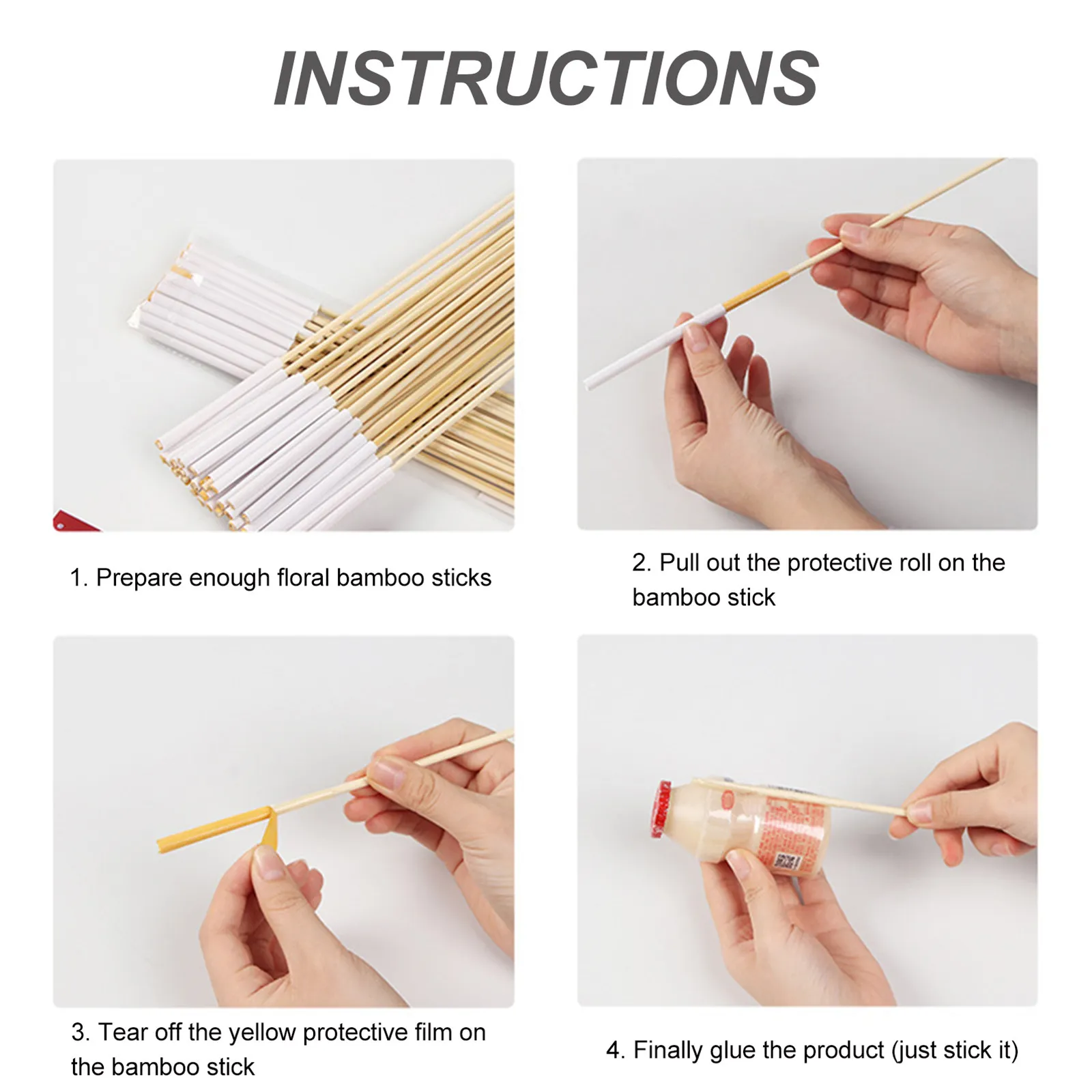 60 Pcs Kabob Sticks… - image